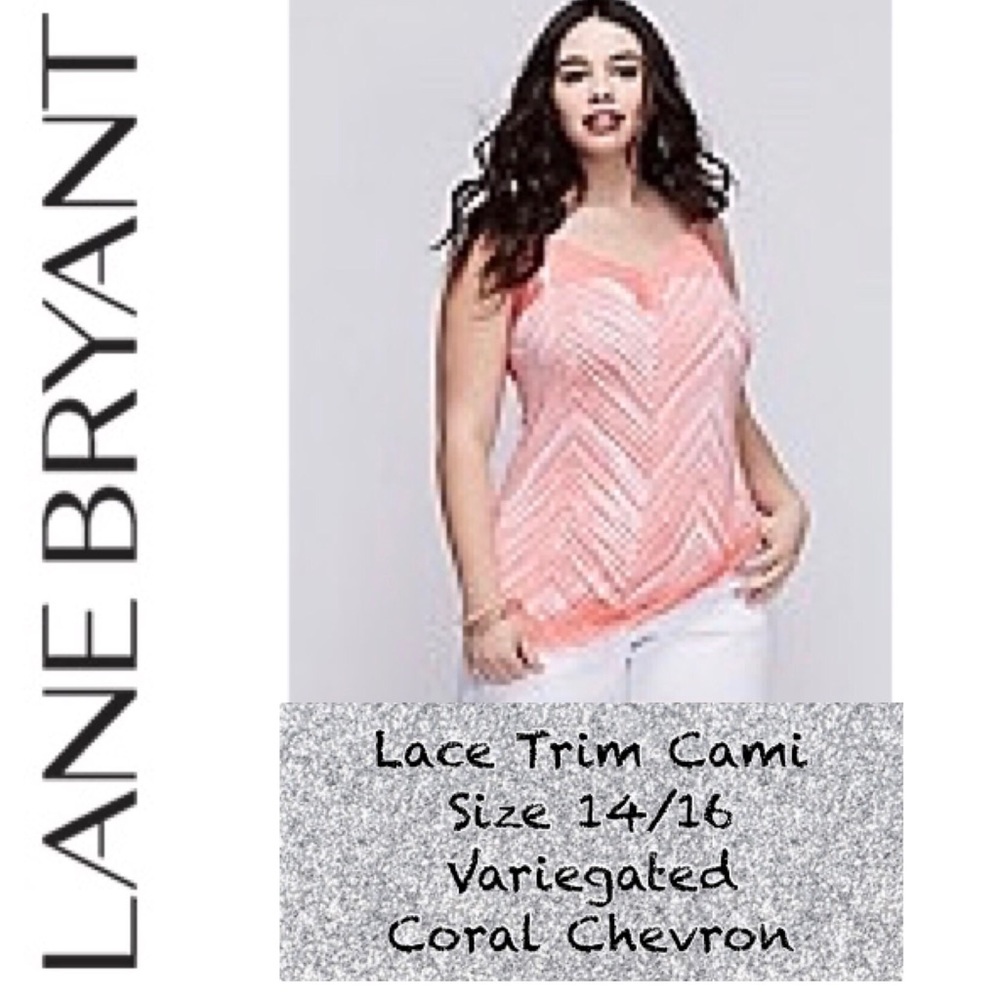 Like New! Lane Bryant Lace Trim Cami